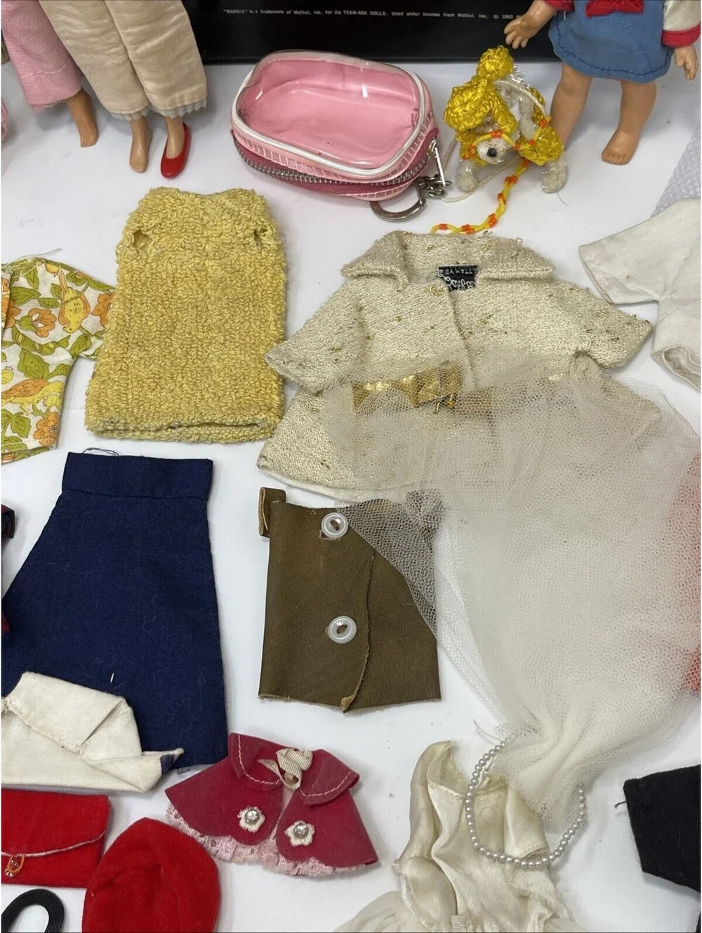 Vintage Barbie Doll Lot 1960s 1970s Mattel Case Clothing Accessories Outfits